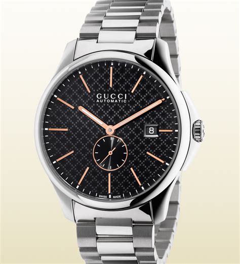 gucci silver watch men|gucci watch men sale.